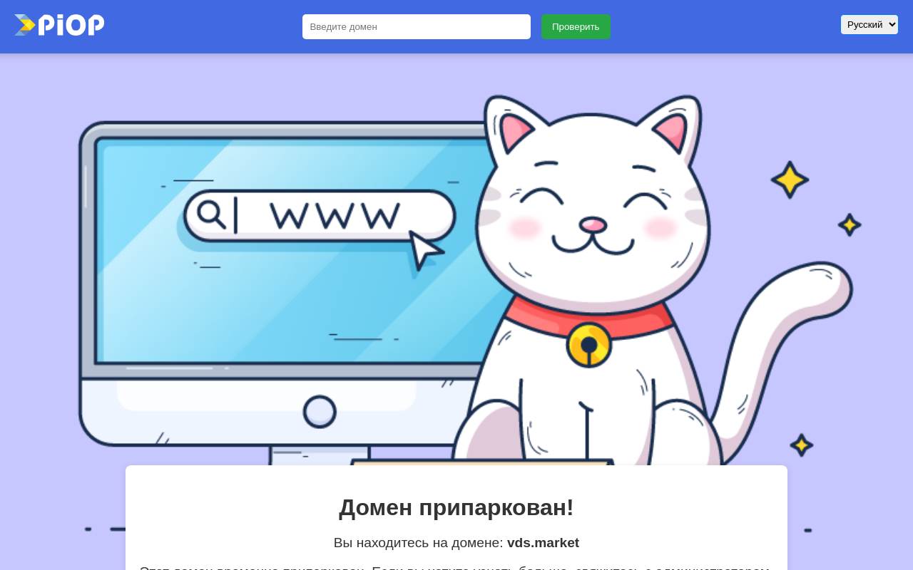 VDSMarket 官网截图
